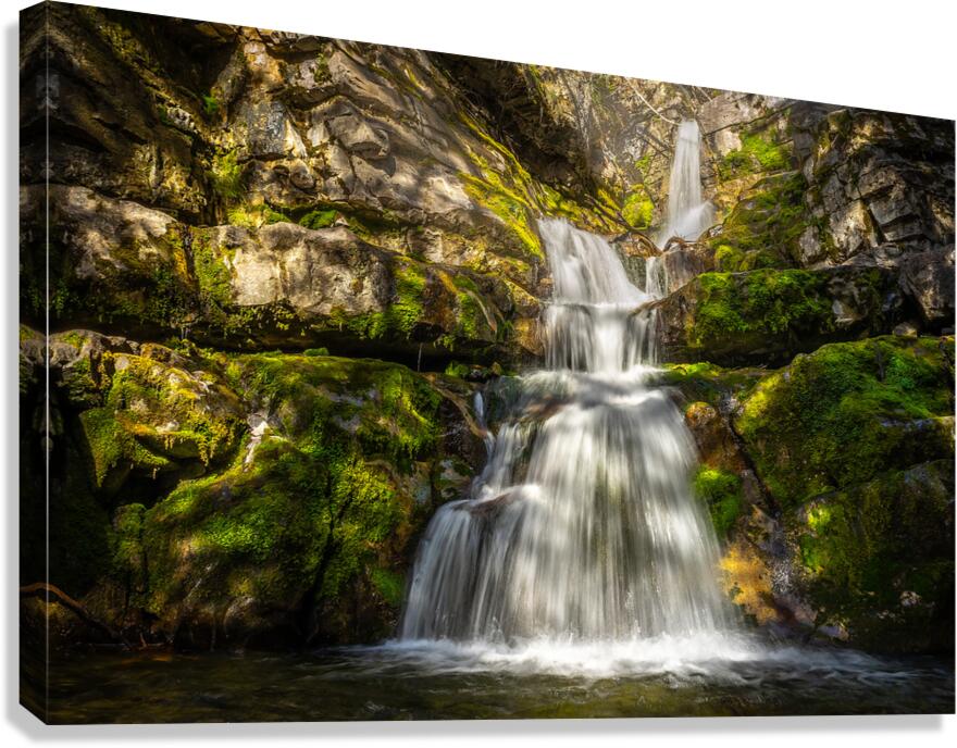 Cascading Symphony Canvas Print