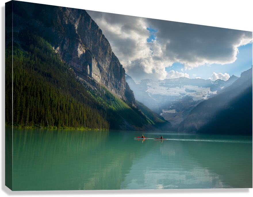 Serenity on Lake Louise Canvas Print
