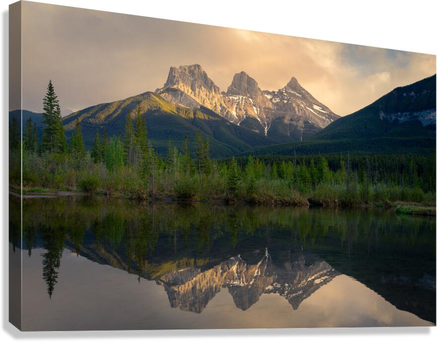 Sisters  Reflection Canvas Print
