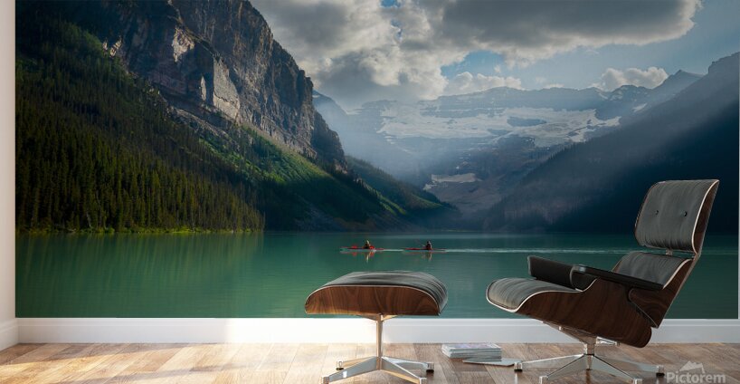 Serenity on Lake Louise Wall Murals