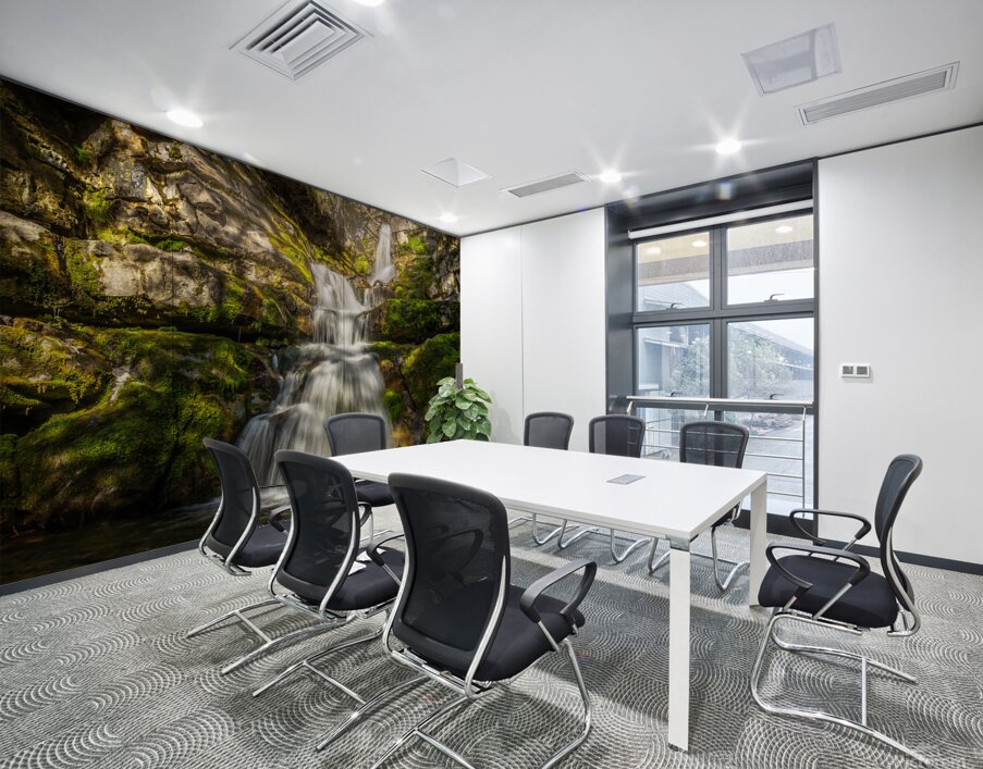 Cascading Symphony Wall Printing