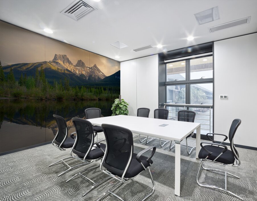 Sisters  Reflection Wall Printing