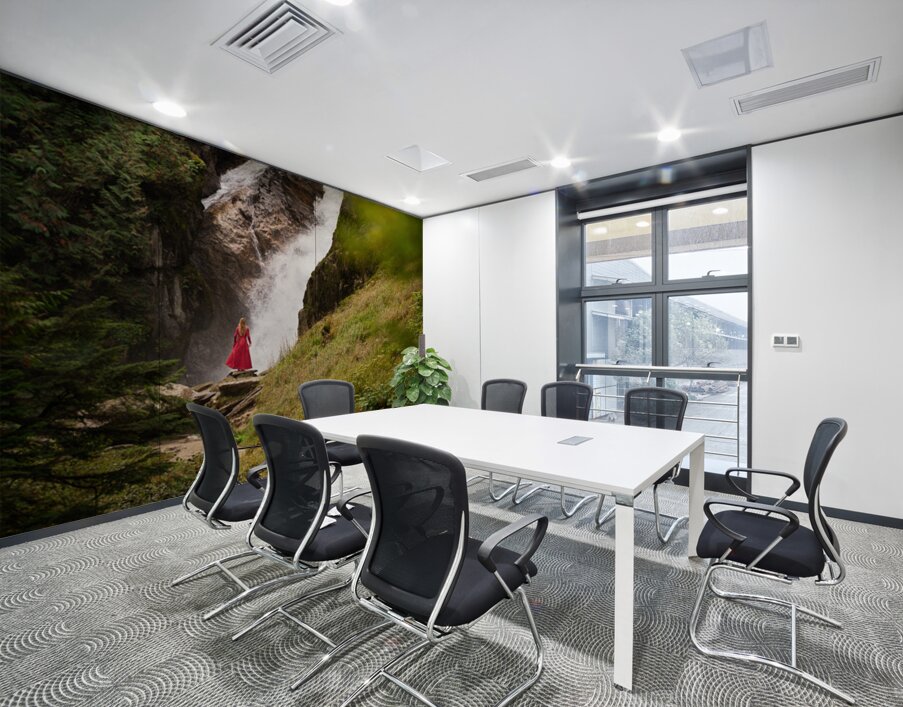 Mist and Memory Wall Printing