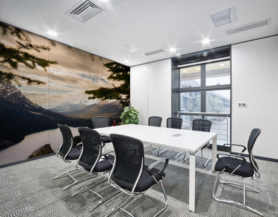 Over the Valley Wall Printing