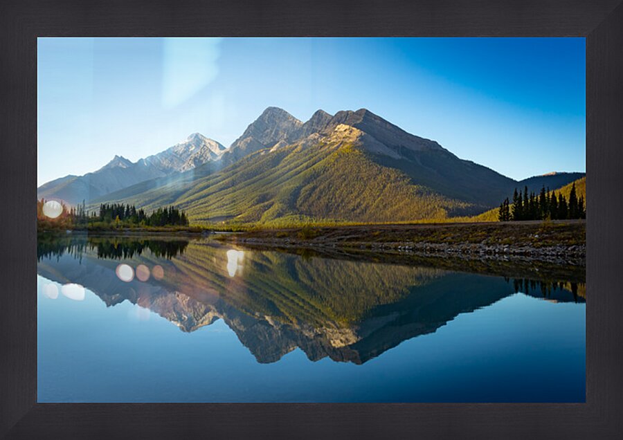Goat Mountain s Magical Mirror Impression et Cadre photo