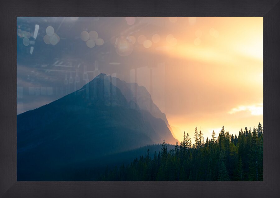 Rainy Splendor Impression et Cadre photo