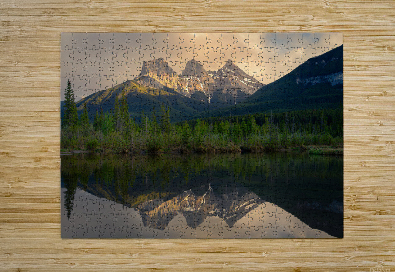Sisters  Reflection Maxime Poulin Puzzle printing