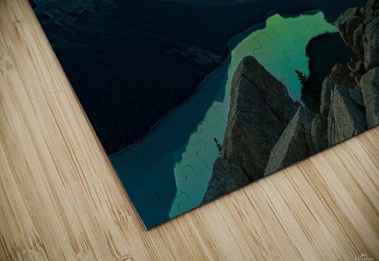 Aurora s Dance at Peyto Lake Maxime Poulin Puzzle