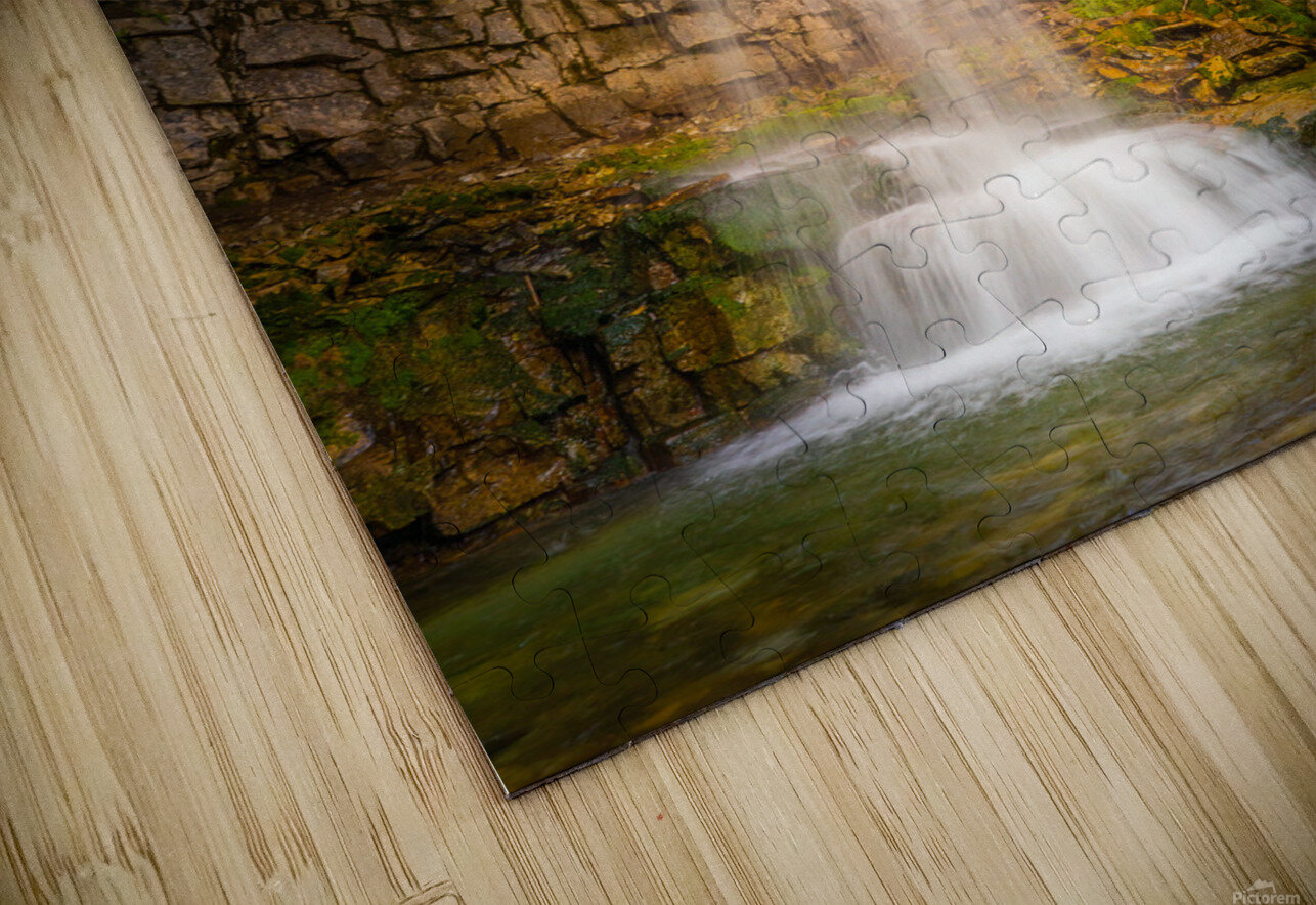 Golden Glow at Troll Falls Maxime Poulin Puzzle